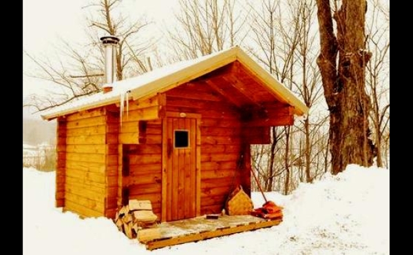 Sauna In Snow Sauna In Snow